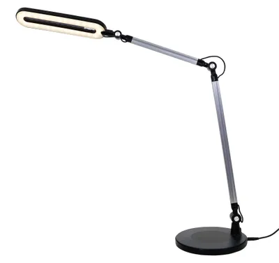 LED-Tischleuchte, dimmbar, 6,6 W, 700 lm, schwarz, Touch-Steuerung