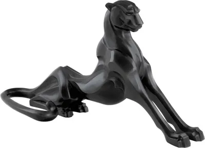 Produktbild von Casa Padrino Luxus Bronzefigur Gepard 85 x 27 x H. 43 cm - Art Deco Figur