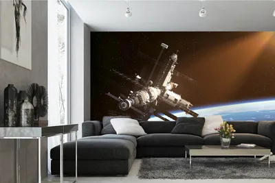 Produktbild von Vlies Fototapete RAUMSTATION 3D 375 x 250 cm (inkl. Kleister) - Vlies Tapete, Wandtapete, Wandbilder - Tapete für Wohnzimmer Schlafzimmer, Büro, Küche - Montagefertig