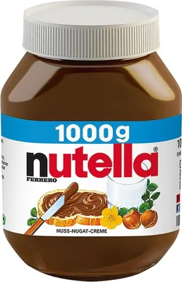 Produktbild von nutella Vorratsglas, 1er Pack (1 x 1 kg)