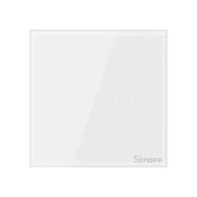Produktbild von Sonoff T0EU3C, Berührung, Kabellos, Weiß, Gehärtetes Glas, Polycarbonat (PC), 3-Wege, Blau, WLAN