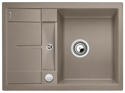 Produktbild von BLANCO METRA 45 S Compact, Schrankwaschbecken, Silgranit, Beige, Doppelseitig, 45 cm, Deutschland