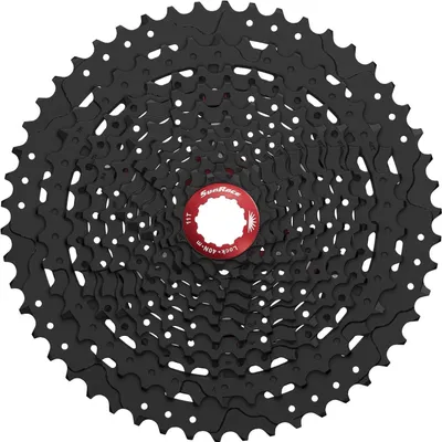 Image de SunRace Cassette à pignons CSMX80 11 fois,11-50 dents,noir, noir