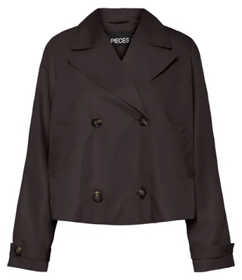 Produktbild von PIECES Pcscarlett Ls Short Trenchcoat Noos Bc
