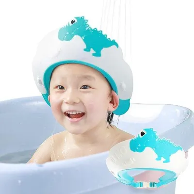 Obrázek produktu pro Dětská čepice pro kojence a batolata, modrá, nastavitelná