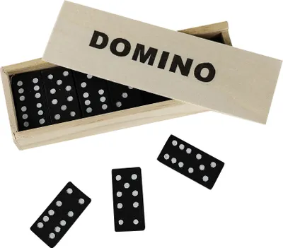 Produktbild von Dominospiel aus Holz in Holzkiste