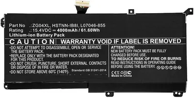 Zdjęcie produktu dla CoreParts MBXHP-BA0227, Bateria, HP, HP Notebook, Laptop EliteBook 1050 G1