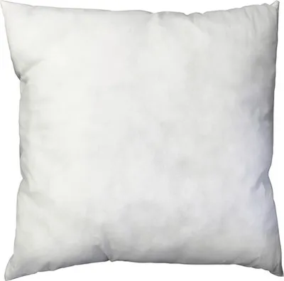Produktbild von Füllung für Dekokissen und Sofakissen in Weiß mit den Maßen 50x50 cm