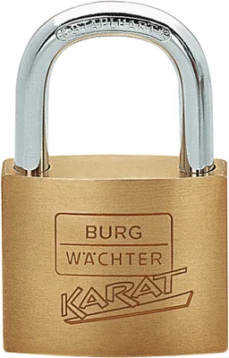 Produktbild von Messing-Zylinderschloss 217 50 Schlosskörper-B.50mm MS versch.-schl.BURG-WÄCHTER