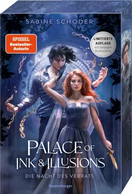 Zdjęcie produktu dla Palace of Ink & Illusions, Band 2: Die Nacht des Verrats (Knisternde Romantasy von SPIEGEL-autorin Sabine Schoder)
