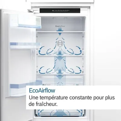 Zdjęcie produktu dla Bosch Serie 2 KIV87NSE0, 270 l, SN-ST, 35 dB, 3,2 kg/24h, E, Biały