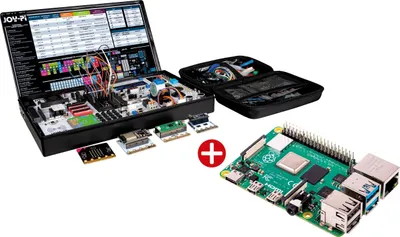 Immagine prodotto di JOY-IT Joy-Pi Advanced Lernzentrale incl. Raspberry Pi 4 Modello B – 8 GB di RAM