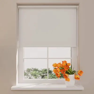 Produktbild von DTCH® Verdunkelungsrollo ohne bohren klemmfix 90 x 220 cm (BxH) weiß, fenster rollos für innen, rollo ohne bohren, klemmrollo