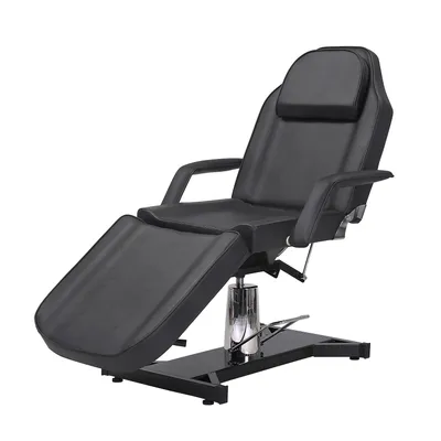 Produktbild von Hydraulische Kosmetikliege Therapieliege Massageliege Tattooliege Massagebett Gesichtsbett Schwarz