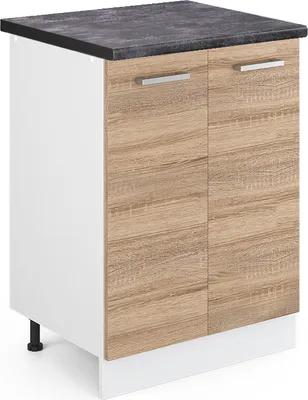 Immagine prodotto di Mobiletto base cucina Vicco R-Line Sonoma 60 cm , PL Antracite, Model 45536