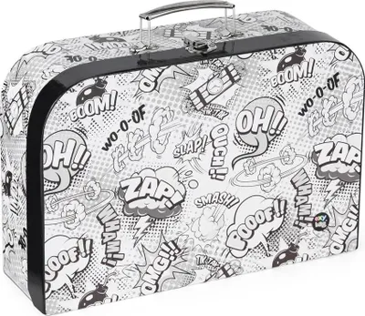 Obrázek produktu pro Oxybag Kufřík lamino 34 cm - Komiks White