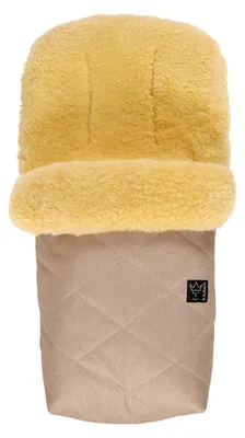 Produktbild von KAISER Lammfellfußsack NATURA Fb. sand melange