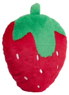 Obrázek produktu pro Polštář ve tvaru jahody FRUITY, 40 x 40 cm