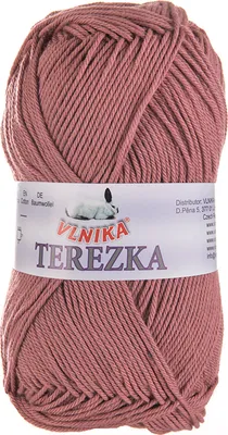 Strickgarn TEREZKA 100% Baumwolle, malvenrosa