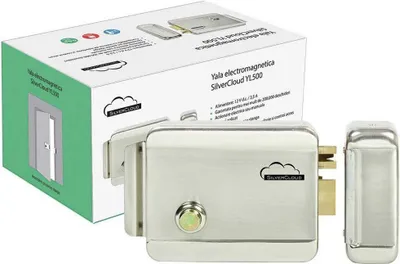 Obrázek produktu pro Silvercloud Yl500, elektromagnetický zámek, stříbrná barva, univerzální velikost