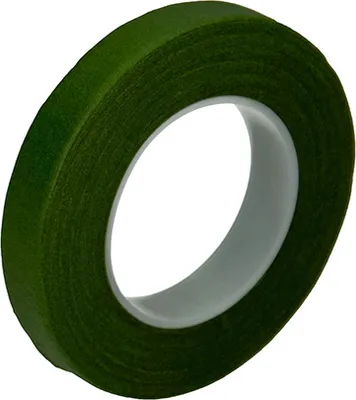 Produktbild von Kreppwickelband  grün, 28 m 13 mm