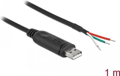 Immagine prodotto di DELOCK Adapterkabel USB 2.0 Typ-A zu seriell RS-232 mit 3
