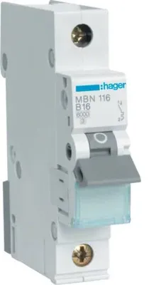 Image de MBN120E Disjoncteur B 20A 1P 1M 6KA