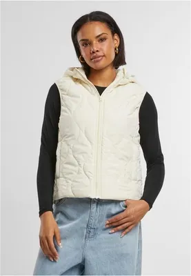 Obrázek produktu pro Dámská vesta Urban Classics Ladies Super Light Puffer Vest whitesand - 5XL