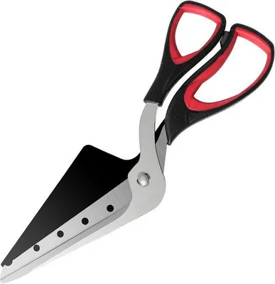 Produktbild von Famanu Pizzaschneider mit roestvrijstalen Klinge und weichem Griff - 27 cm