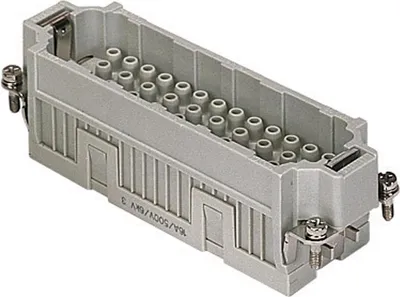 Produktbild von CQEM 46 I.L.M.E. Ilme CQE Stifteinsatz (M) Crimpanschluss, 46-polig+PE 500V, 16A - 1 Stück