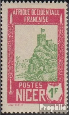 Produktbild von Briefmarken Französisch-Niger 1926 Mi 46 mit Falz Landschaften