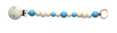 Image de Hess 13708 Attache-sucette soft bleu clair Erzgebirge bois