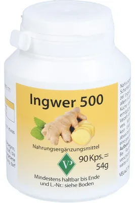 Immagine prodotto di Velag Pharma Zenzero 500 capsule, 90 capsule