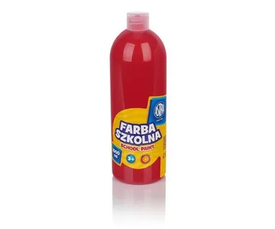 Produktbild von Astra Schulplakatfarbe 1000 ml - Rot