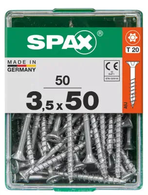 Produktbild von Spax Universalschrauben 3.5 x 50 mm TX 20 - 50 Stk.