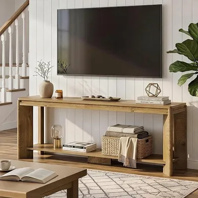 Imagen del producto de Mueble para televisores de hasta 70 pulgadas, mesa consola de 160 cm