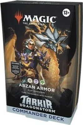 Obrázek produktu pro Magic: The Gathering Commander: Tarkir: Dragonstorm: Abzan Armor Commander