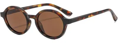 Produktbild von Sonnenbrille Damen, oval, klein - polarisiert - Vintage-Stil - UV400-Schutz