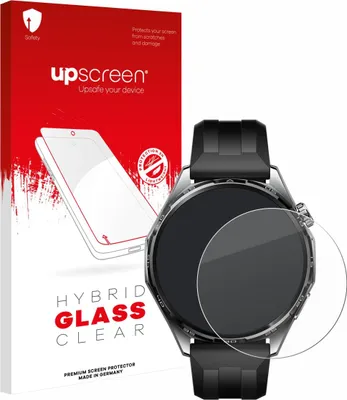 Produktbild von upscreen Schutzglas für Huawei Watch GT 6 (46 mm) Schutzfolie Panzer Folie Glas Display Schutz klar