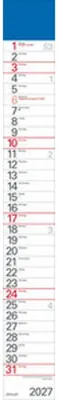 Produktbild von Kalender 2027 11,4 x 89 cm schmaler Wandkalender Streifenplaner Abreißkalender Datumsschieber