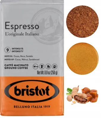 Produktbild von Bristot Espresso gemahlener Kaffee 250g