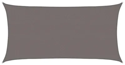 Produktbild von vidaXL Sonnensegel 2 x 6 m HDPE Rechteckig Hellgrau