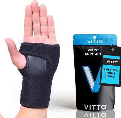 Produktbild von Handgelenksschiene links, Größe S/M, für Karpaltunnelsyndrom, Sehnenentzündung, Arthritis