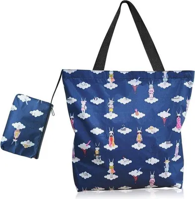 Image de Grand sac de plage imperméable avec fermeture éclair - Sac de courses réutilisable pour l'été - Sac à bandoulière pour femme - Sac de courses léger pour les vacances en famille, les sorties à la plage, les pique-niques et les courses
