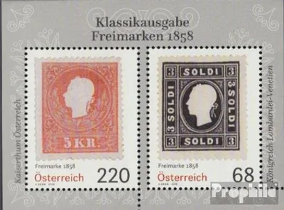 Produktbild von Briefmarken Österreich 2016 Mi Block91 (kompl.Ausg.) postfrisch Philatelie