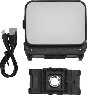 Obrázek produktu pro LED video světlo vhodné pro akční kameru DJI Osmo Action 6 3 barvy vodotěsné magnetické fotografické výplňové osvětlení pro Vlogging