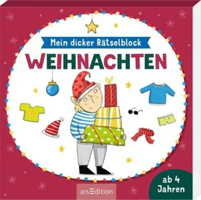 Produktbild von Mein dicker Rätselblock Weihnachten