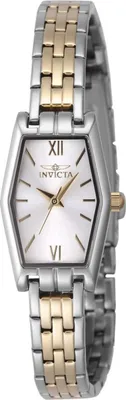 Zdjęcie produktu dla Invicta Angel 48128 Zegarek Damski - Mechanizm Kwarcowy - Stal Nierdzewna z Srebrną Tarcza - 20 mm