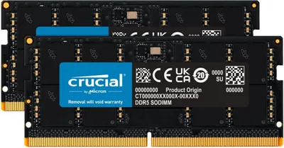 Immagine prodotto di Crucial DDR5 RAM 64GB Kit (2x32GB) 5600MHz - CT2K32G56C46S5