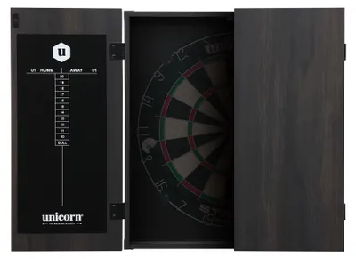 Produktbild von Unicorn Maestro Black Dartboard Cabinet -- 1 Stck